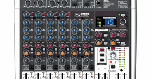 Behringer Xenyx X1204USB Mixer with USB and Effects - Dubai